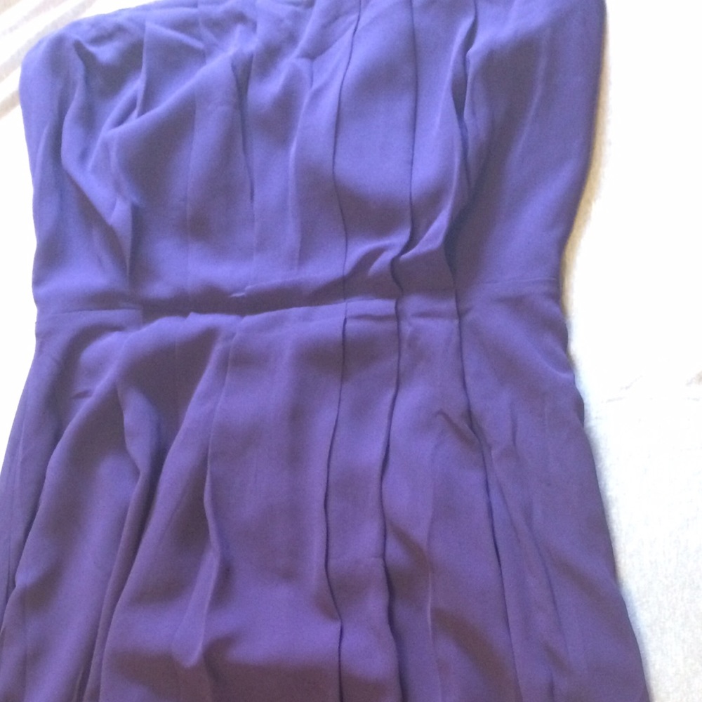 Dark purple semi-formal dress