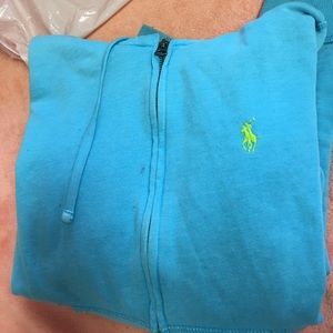 Polo full zip hoodie