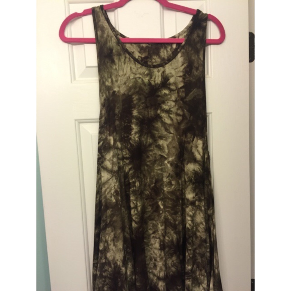 Tie dye dress
