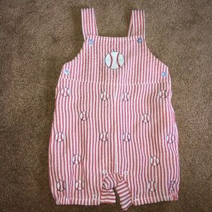 Baseball romper