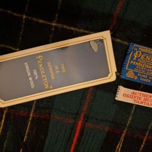 Pendleton tartan scarf