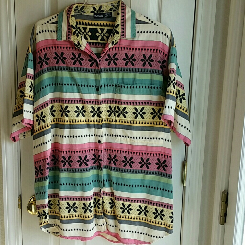 HONORS COOL LOOK SUMMER TOP SZ 22W