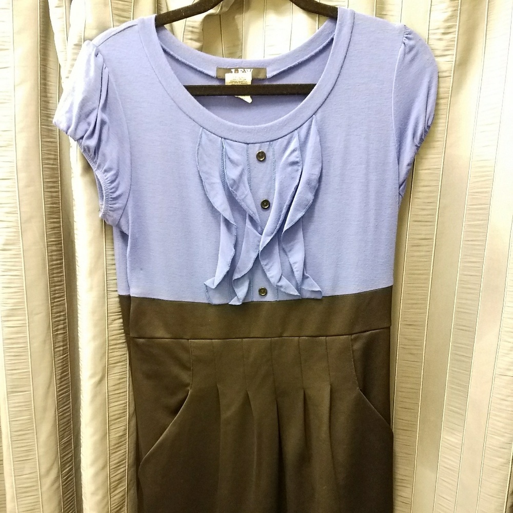 Blue/Black Dress