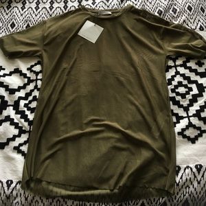 Zara Mesh Tee