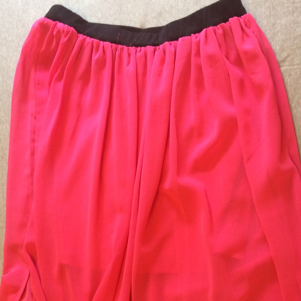 SUMMER SALE Hot pink maxi skirt