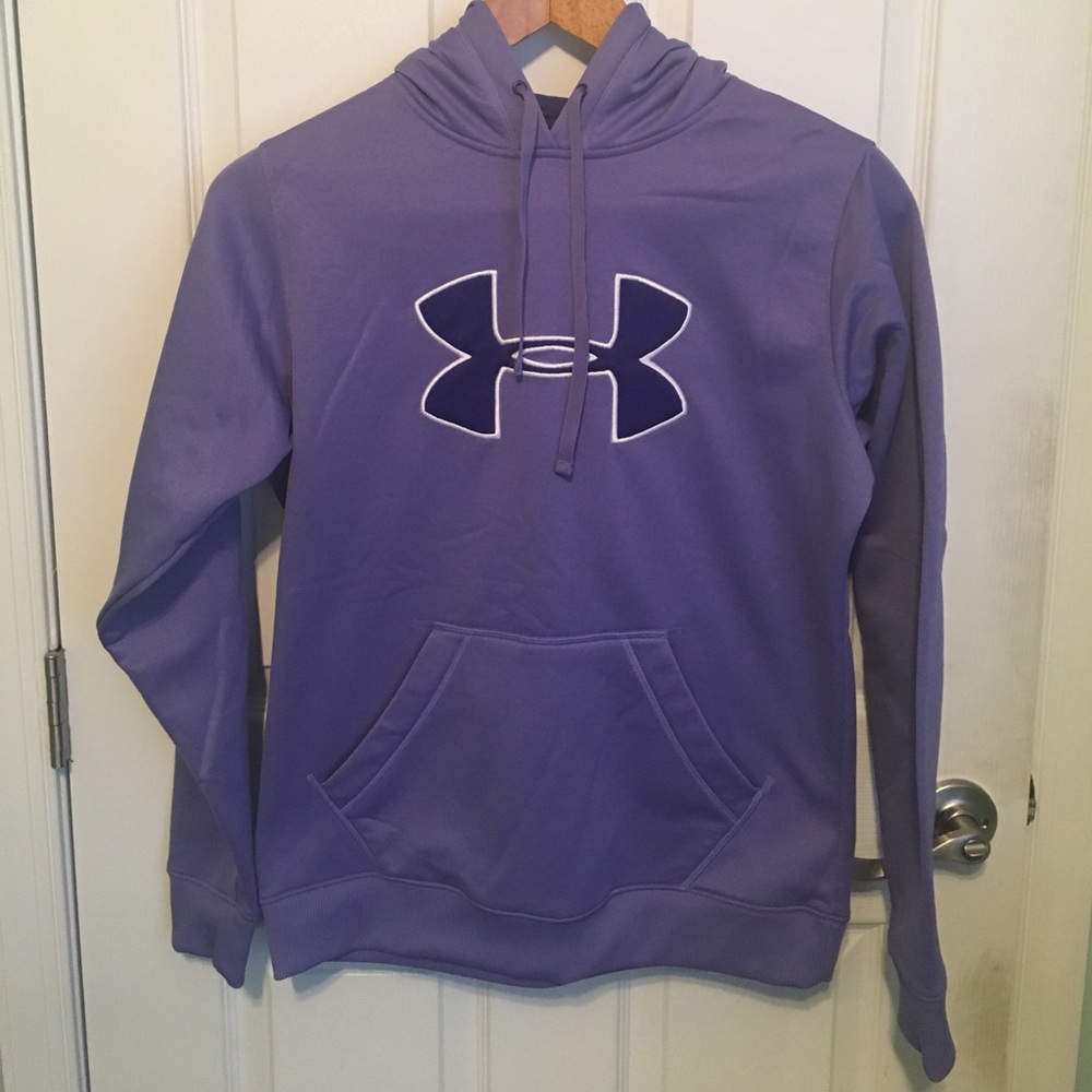 Purple Under Armour Hoodie