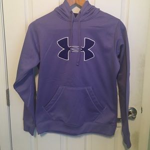 Purple Under Armour Hoodie