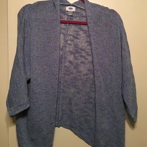 Old navy lightweight blue cardigan
