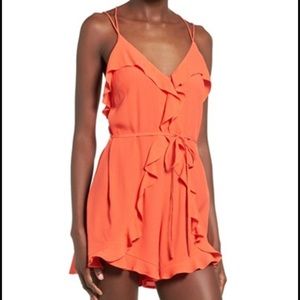 ASTR romper size Medium beautiful Orange color.