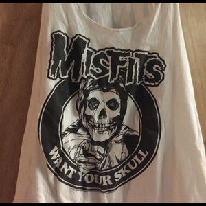 Misfits I Want Your Skull tank top
