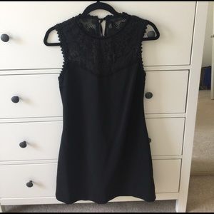 Black Zara dress