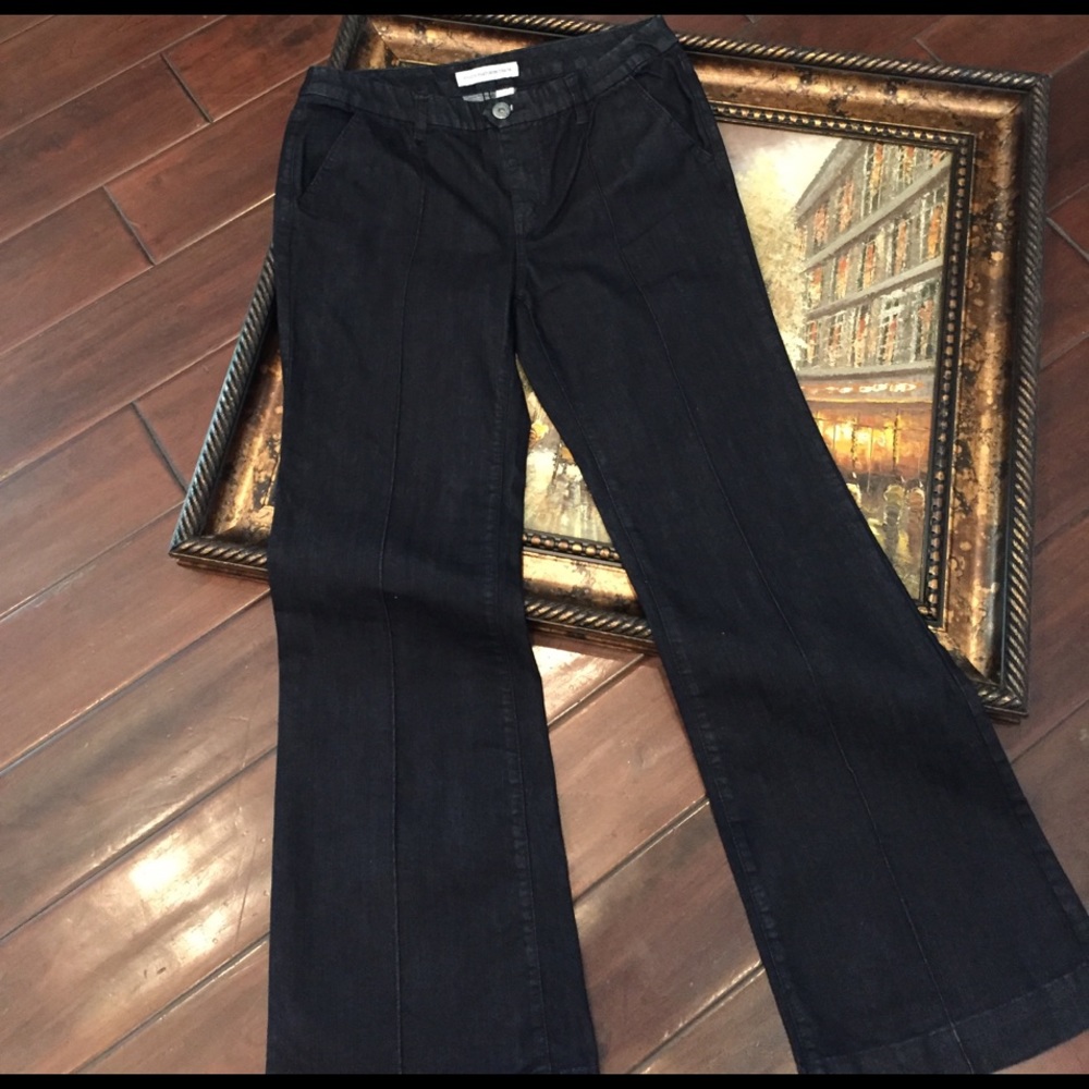 Chicos platinum denim sz 1