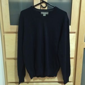 Navy 100% Cashmere Sweater
