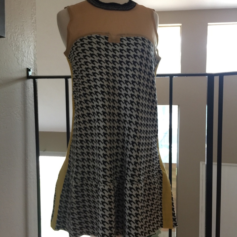 Houndstooth dress