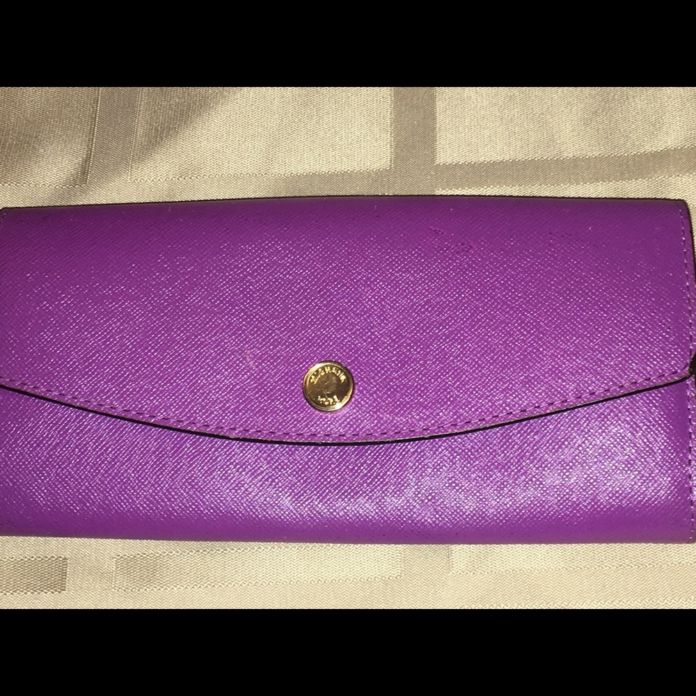 🔥CLOSET CLOSING! New MK Leather Slim Flap Wallet