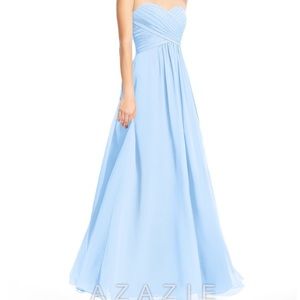 Azazie Sky Blue Dress