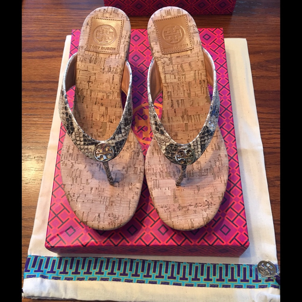 NWB Tory Burch Suzy 75MM wedge