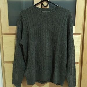Cable Knit Cashmere Sweater