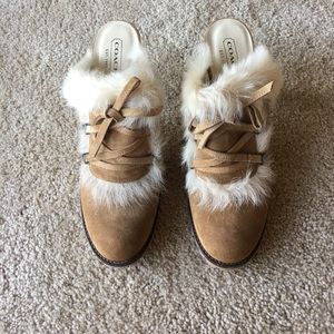 Coach Mules Size 11