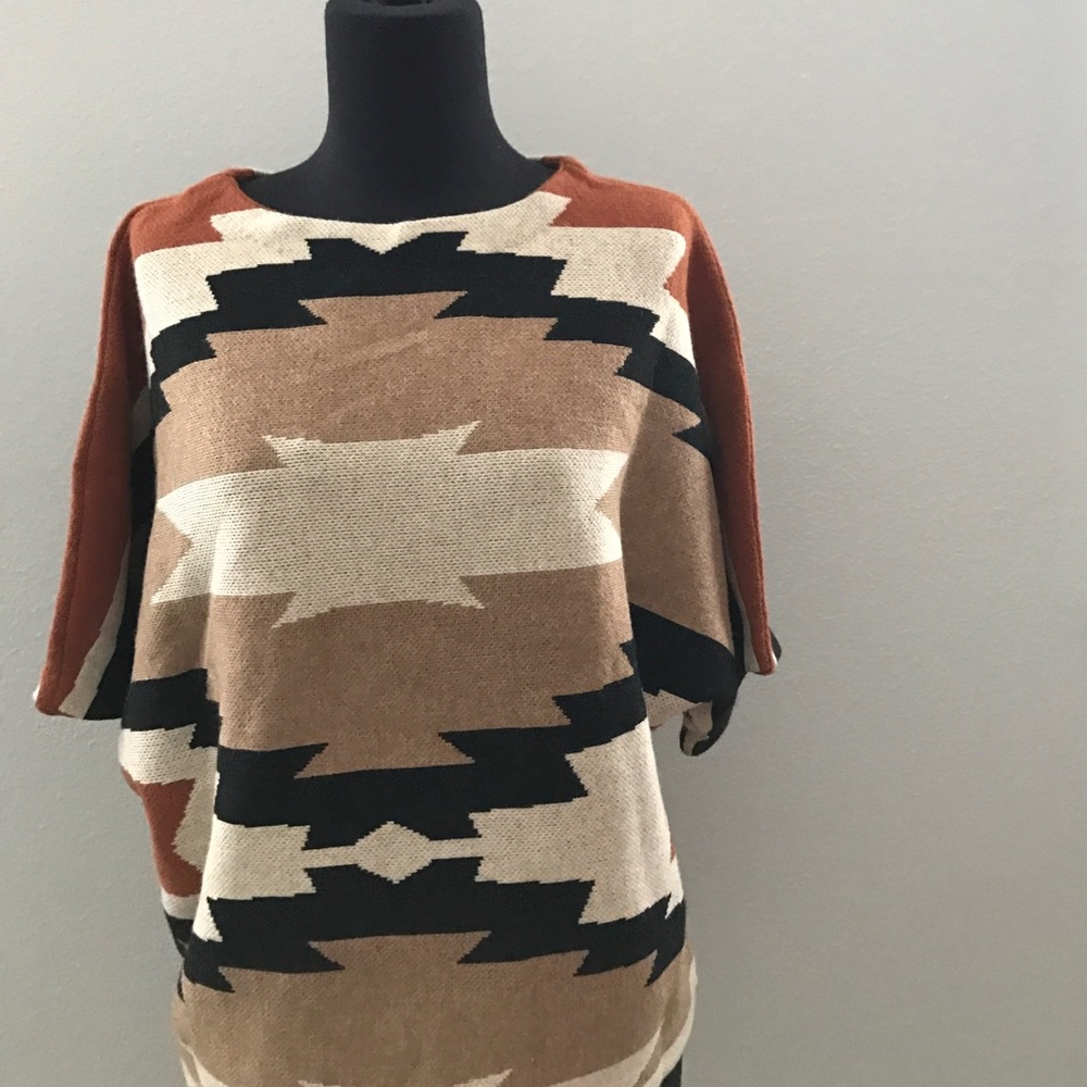 Bohemian sweater top