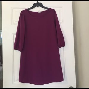 Purple Shift dress