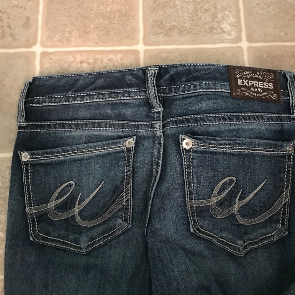 Express Barely Boot Jeans - Picture 2 of 4