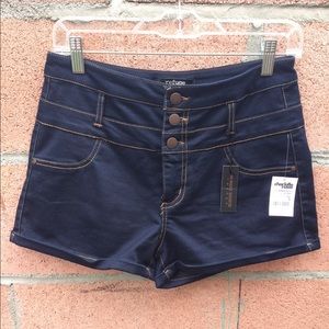 Refuge Hi-Waist Demin Shorts
