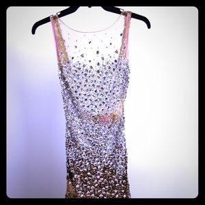 Beaded prom dress size 4