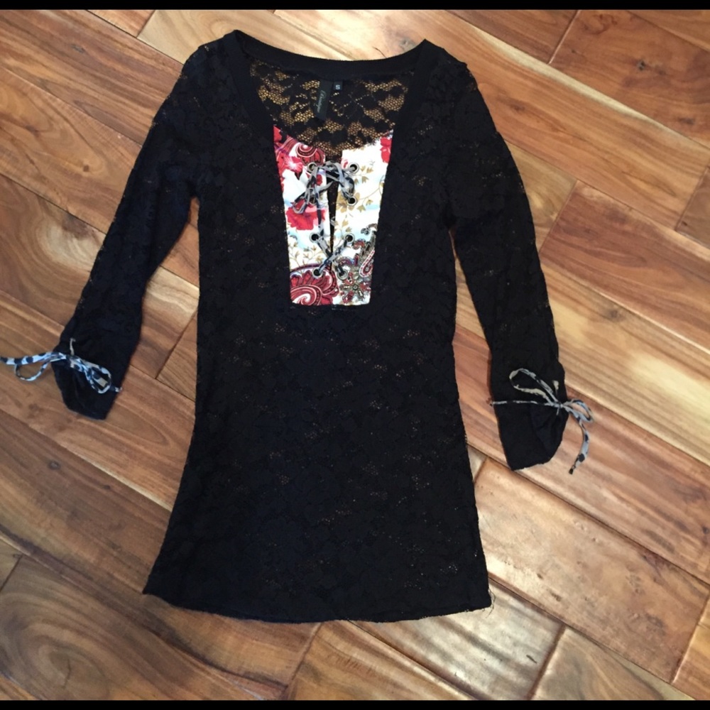 BKE Boutique Lace Top