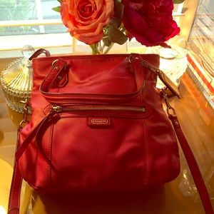 Coach bag and wallet set