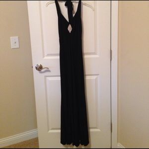 Black long dress