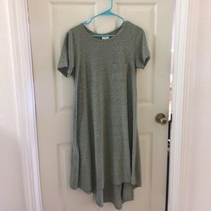 Green heathered Carly Medium