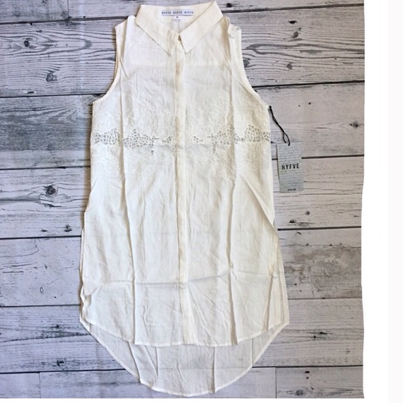 White Crochet Embroidered Sleeveless Boho Blouse💋 - Picture 8 of 8