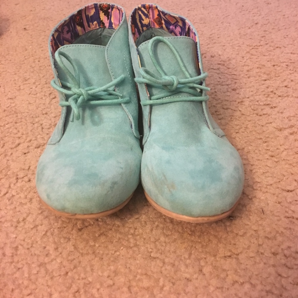 Cute Blue Bootie.