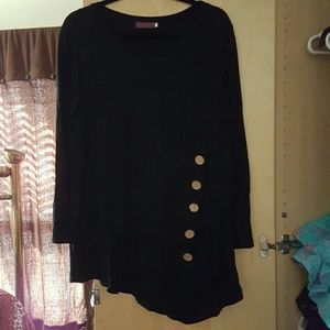 Pries slashed! Brand-new black long sleeve top