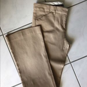 Express khaki editor pant in 2 long