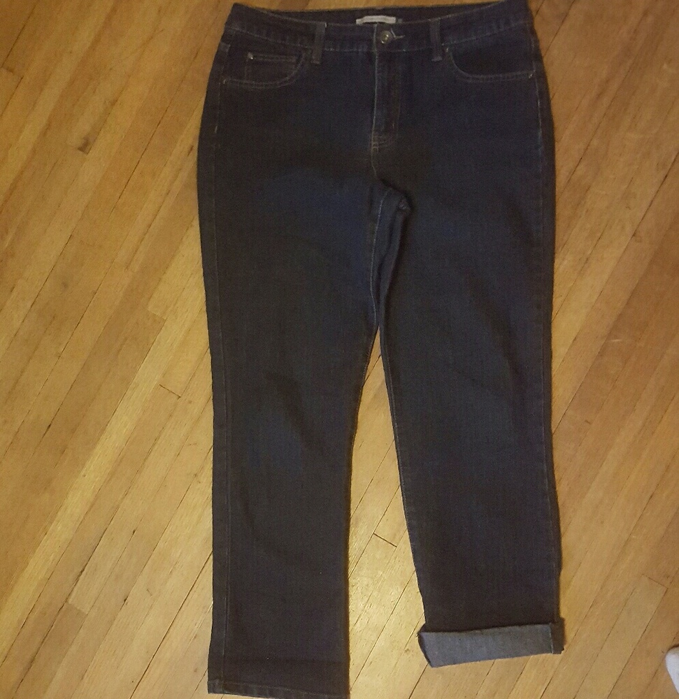 Bandolino Blu Mandie, capris, cropped.  Size 12