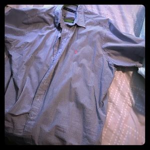 Ralph Lauren polo button up shirt 4x