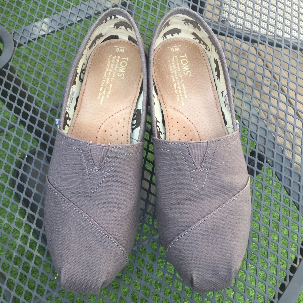 Toms Classics Ash Sz 8