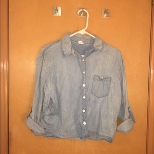 Light Blue Denim Shirt