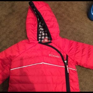 Columbia sportswear bunting onesie with Omniheat