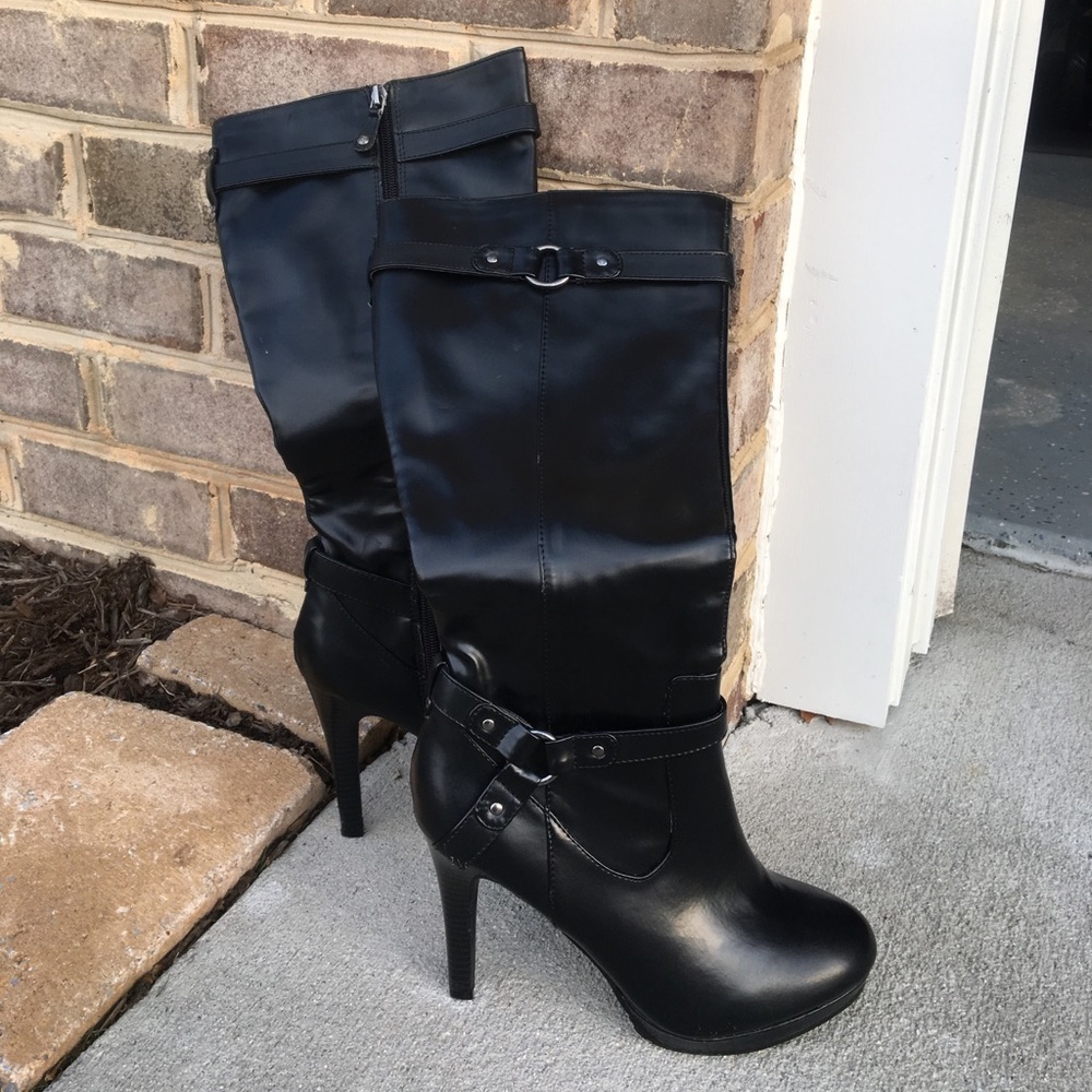 Tall Black Boots