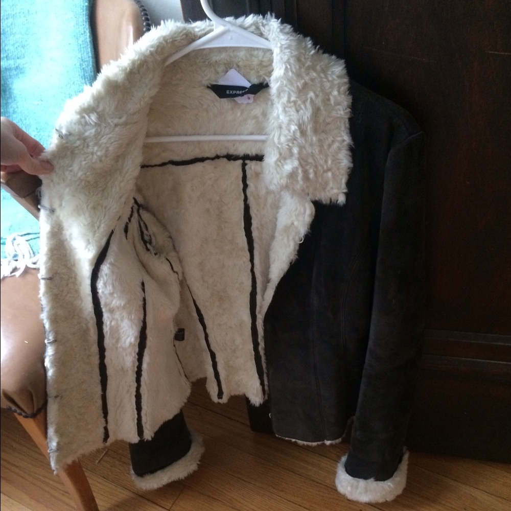 Vintage Sherling Leather jacket