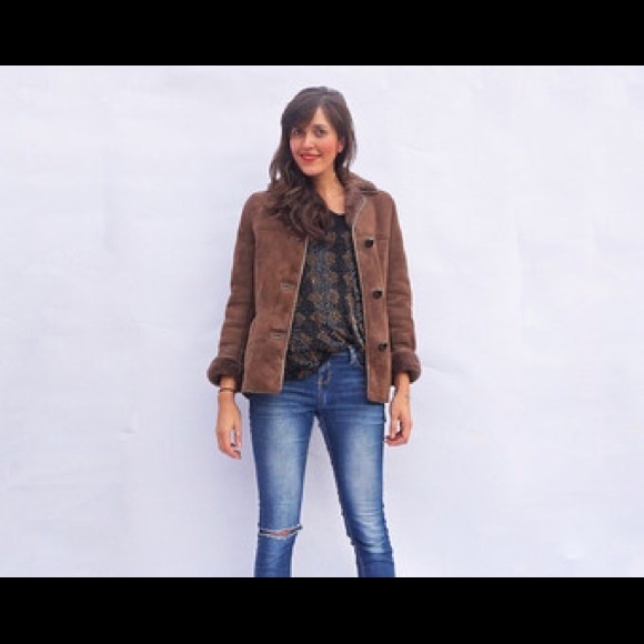 Vintage Sherling Leather jacket - Picture 6 of 7