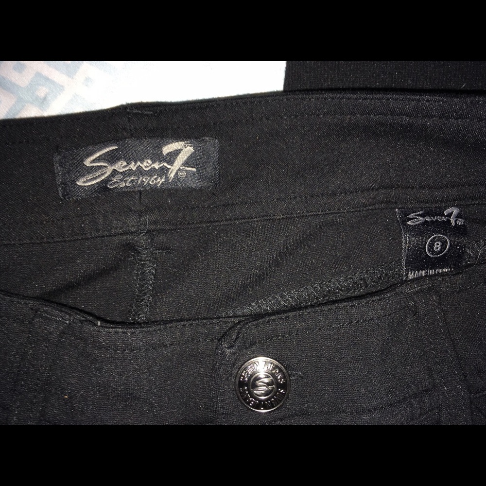 Sz 8 sexy soft black skinny stretch pants