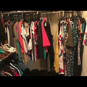 Amazing deal. Over $1000 in clothes.  Closet FULL!