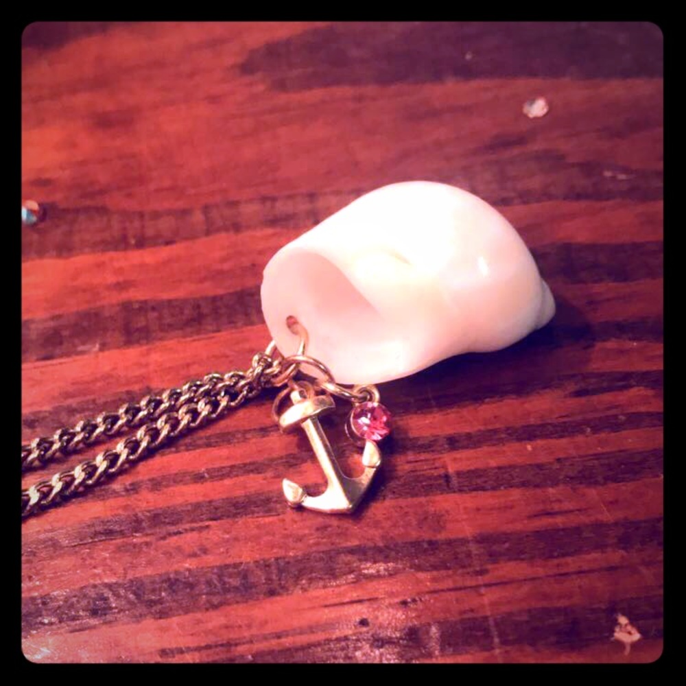 Handmade seashell necklace