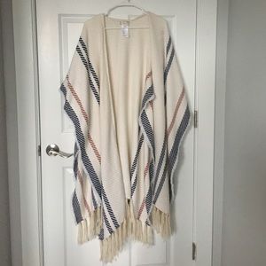 Free People poncho / wrap