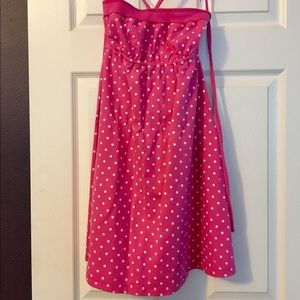Victorias secret Pink polka dot Dress XS