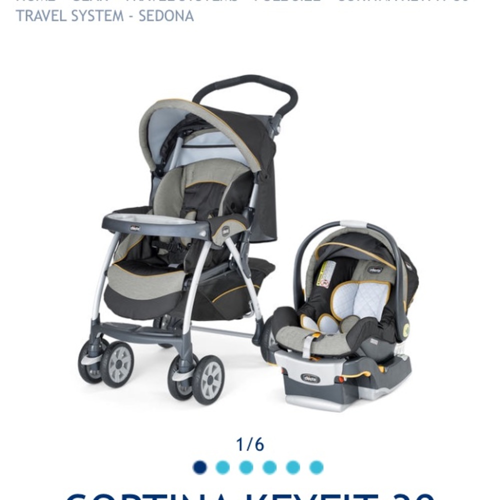 CHICCO CORTINA KEYFIT 30 TRAVEL SYSTEM - SEDONA